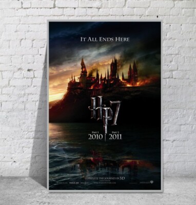 Harry Potter und die Heiligtümer des Todes Film POSTER Plakat  -132c