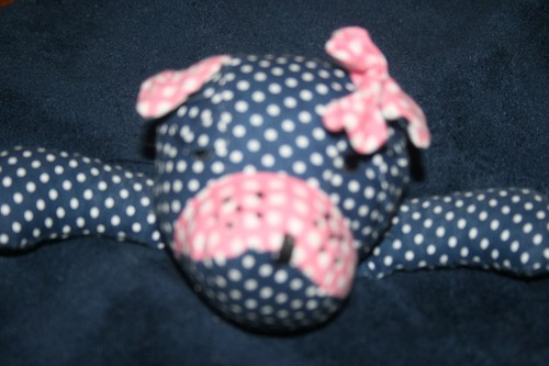 RARE/HTF Trend Lab blue/pink security blanket - Picture 2 of 5