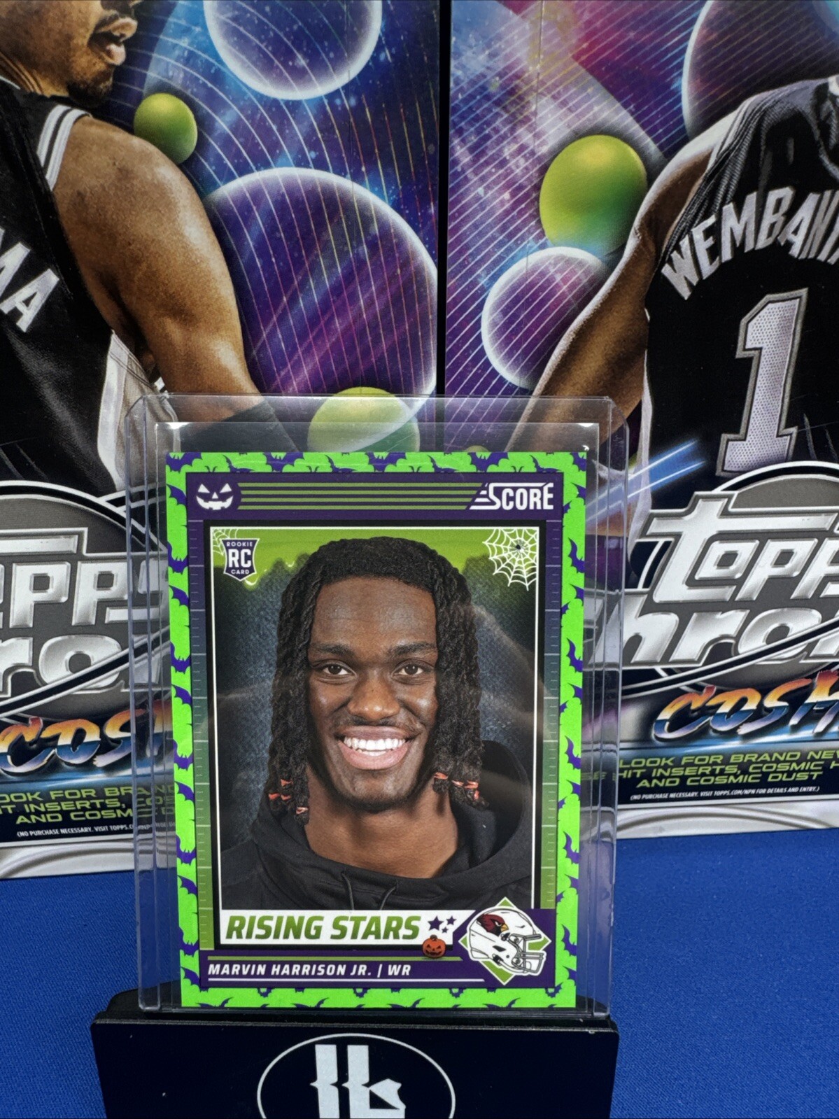 2024 Panini Score-A-Treat - Rising Stars Green Bats #38 Marvin Harrison Jr. (RC)