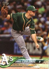 2018 Topps #16 Daniel Coulombe Oakland Athletics