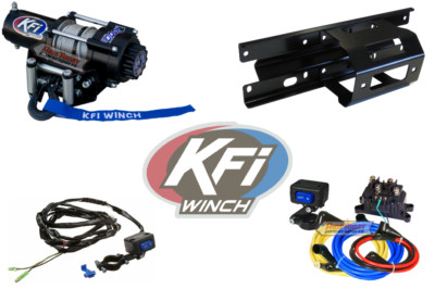 2500 LB KFI Winch & Mount Kit Polaris Sportsman 500 & 800 - 2005-2010