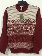 DOCKERS - MENS - SWEATER - RED - SIZE L NWT  7-TW-40 