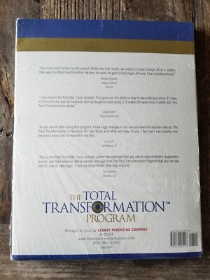 The Total Transformation Program - Audio CD -- James Lehman - NEW