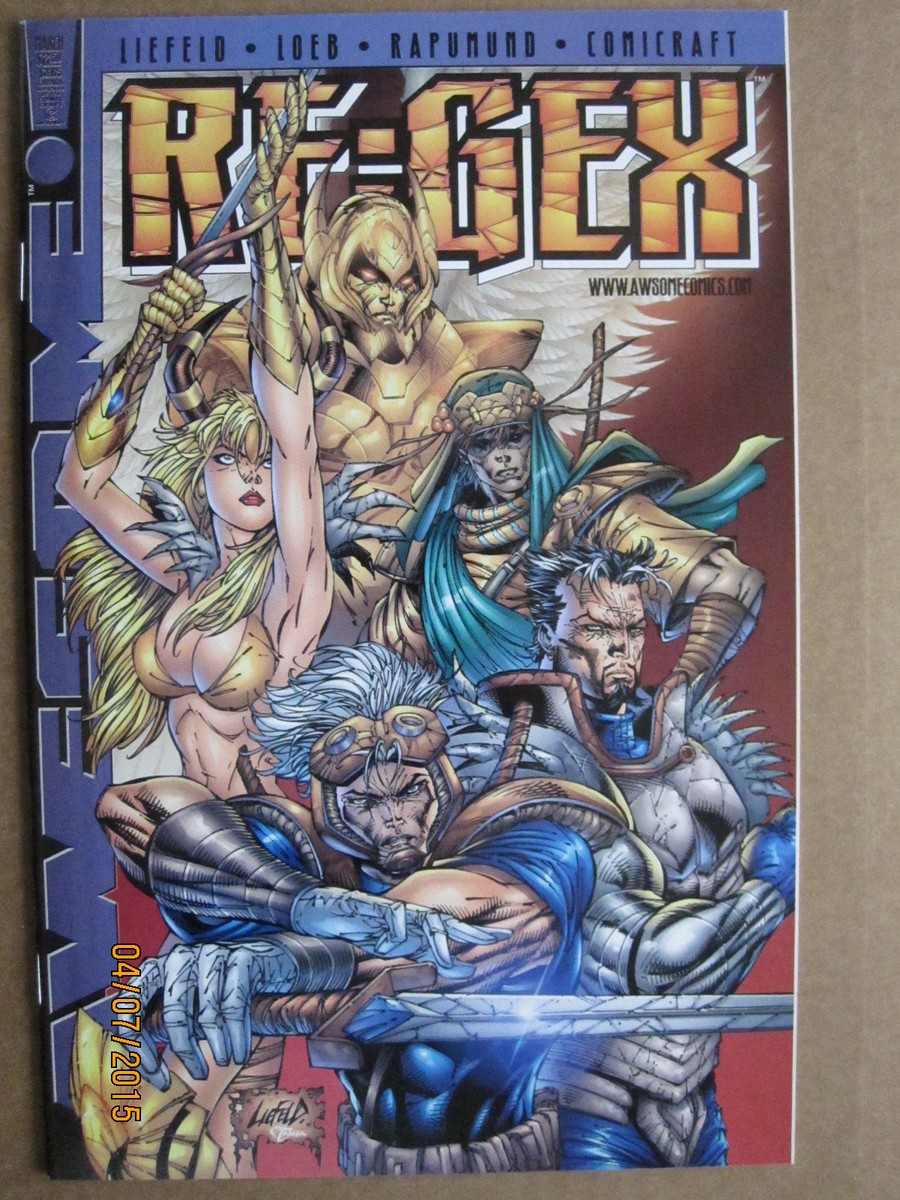 1998 AWESOME COMICS THE COVEN #5 FLIP BOOK OF REGEX COVER | eBay