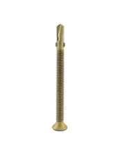 #8  Rust Resistant Exterior Coated Self-Drilling Wood to Metal Dura-Screws