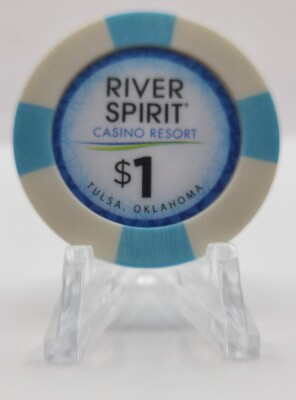 River Spirit Casino Tulsa Oklahoma 2022 $1 Chip