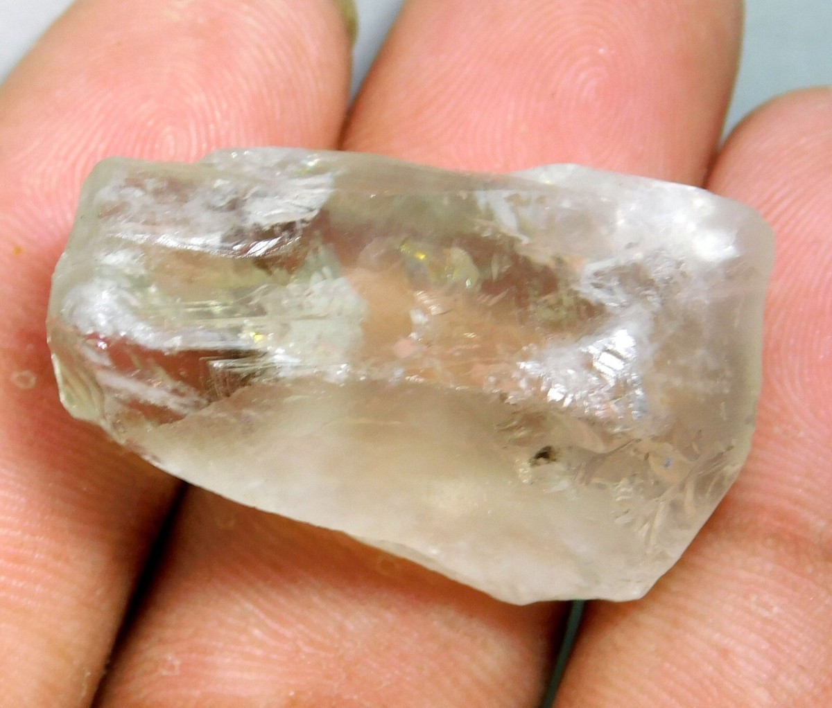 Clear Topaz Raw Rough White Topaz White Topaz Crystal Natural CT