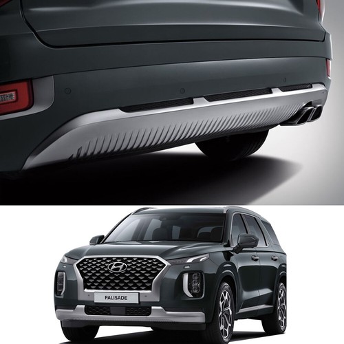 GENUINE PARTS CHROME REAR SKID PLATE FOR HYUNDAI PALISADE CALLIGRAPHY