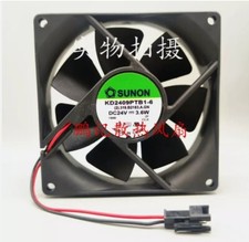 SUNON KDE2409PTS1-6 DC 24V 3.6W 9025 inverter cooling fan