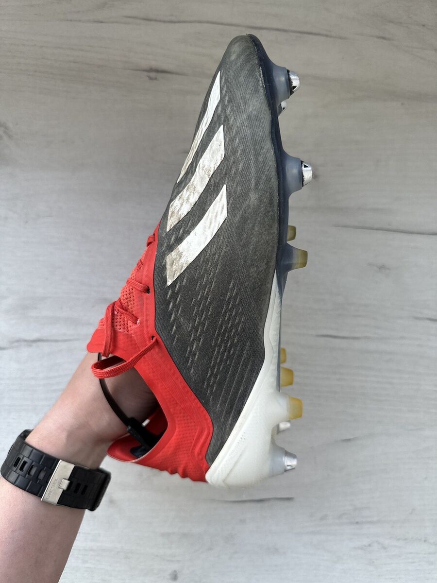 Adidas X 18.1 SG Black Red Football Boots Soccer Cleats US8 Adidas X 18.1 SG Black Red Football Boots Soccer Cleats US8