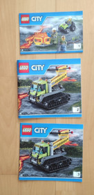 Lego City 60122 Volcano Caterpillar Inc Original Box Complete VGC