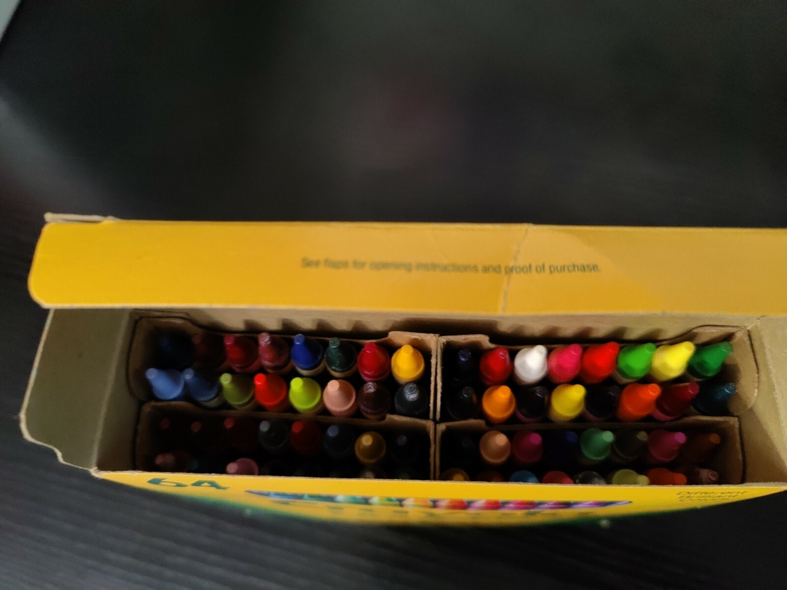 Vintage Crayola Crayons Smith & Binney Sharpener Box of 64 w/ Indian Red 1988 eBay