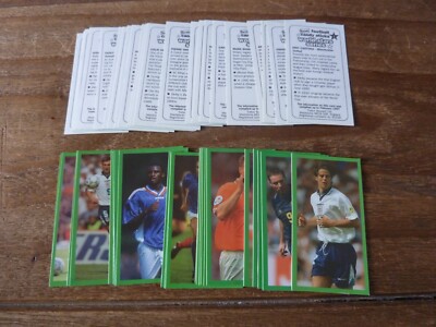 Geo Bassett/Barratt World Stars Fußballkarten von 1997 sehr guter Zustand! - Karten aussuchen