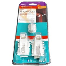 KidCo Adhesive Mount Magnet Lock Starter Set Cabinet Safety Childproof NIP S3362