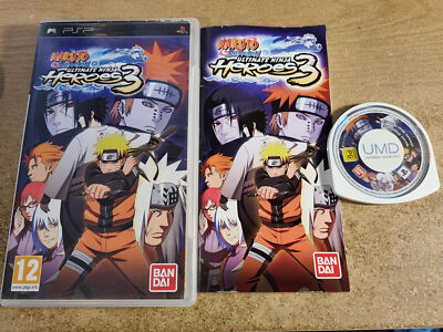 Naruto shippuden: ultimate ninja heroes 3 Sony PSP