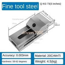 High Precision Fast Moving Flat Jaw Vise Grinder Angle Clamp for Milling Machine