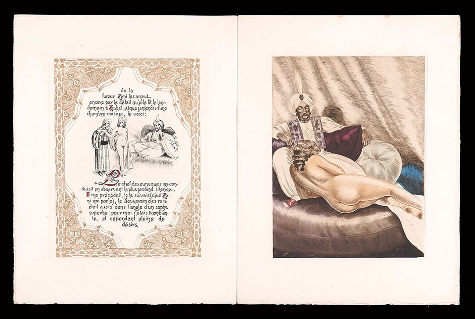 WB Leon Courbouleix Japan Woodblock Prints Asian Antique Meiji Women