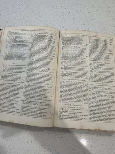 1881 Antique Macmillan Globe Edition The Works Of William Shakespeare Hard Cover - Bild 15 von 15
