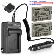 Kastar Battery and Normal Charger Kit for Canon BP-110 Vixia HF R20 R21 R26 R200