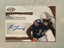 2025 SAGE Aspire Bronze Robert Lewis Auto #ASP-RL Auburn
