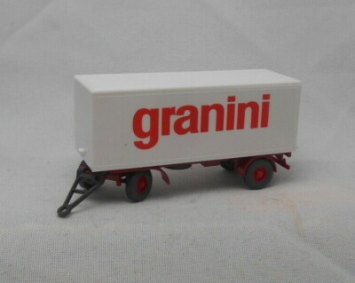 Wiking Germany HO 1:87 2 Axle Trailer Granini