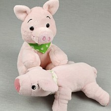 TCHIBO TCM Schwein Ferkel ❤️ Glücksschwein Stofftier Kuscheltier Glück quietscht