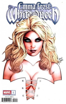 EMMA FROST WHITE QUEEN #1 1:25 GREG LAND VARIANT 2025 MARVEL 061825