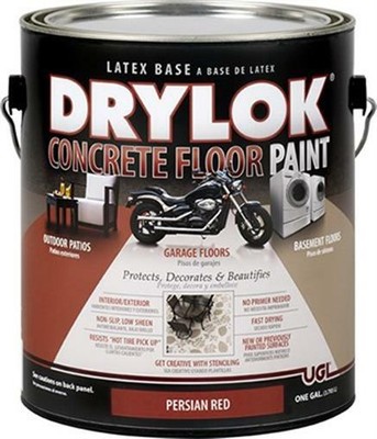 Zar 21513 1 Gallon Concrete Floor Paint Persian Red Pack Of 2 Ebay