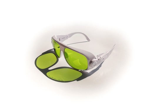 Gafas de seguridad láser 190-440 y 780-900nm 900-1100nm 10600nm OD5+ CE para láser de CO2 - Imagen 10 de 29