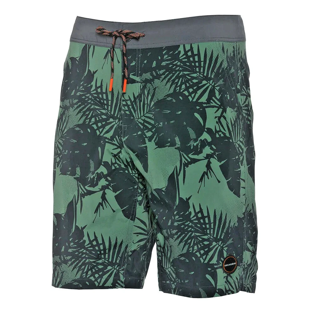 GRUNDENS Sidereal Board Shorts 10" - Sycamore Tropic Kelpy - Quick Dry