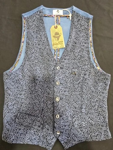 Garry's Earth Vest Handcrafted Made In Italy Size M Cod.34 - product listing photo