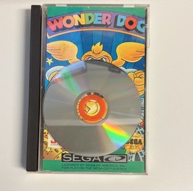 Wonder Dog Sega CD Video Game CIB Complete Tested