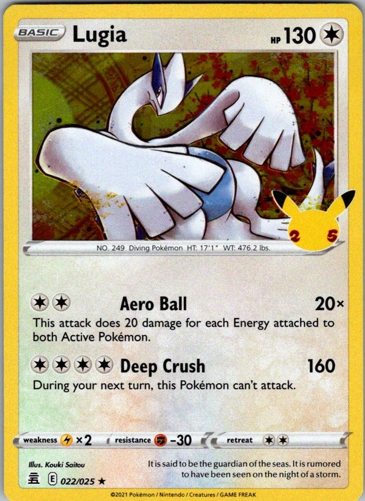 lugia pokemon card ebay Lugia Pokémon TCG Holo Rare Individual Collectible Card Game Cards for sale