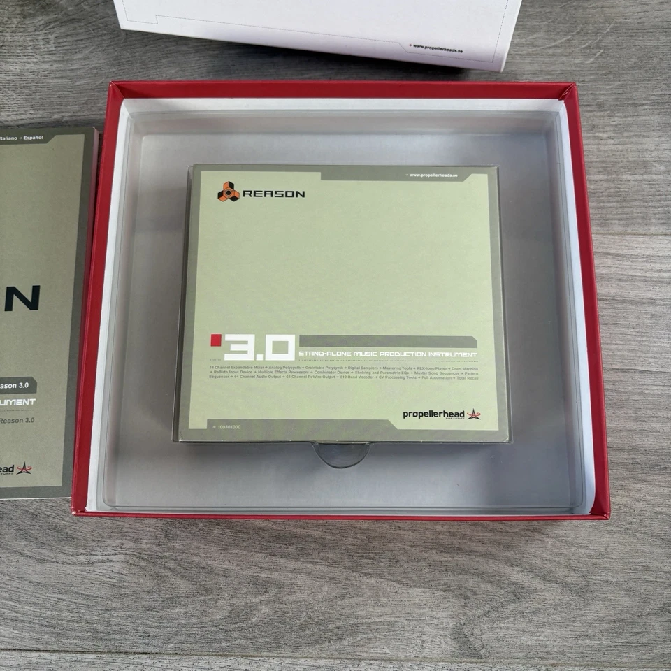 Propellerhead Reason V3 3.0 Upgrade Packs. Ohne Lizenz verpackt - Bild 4 von 4