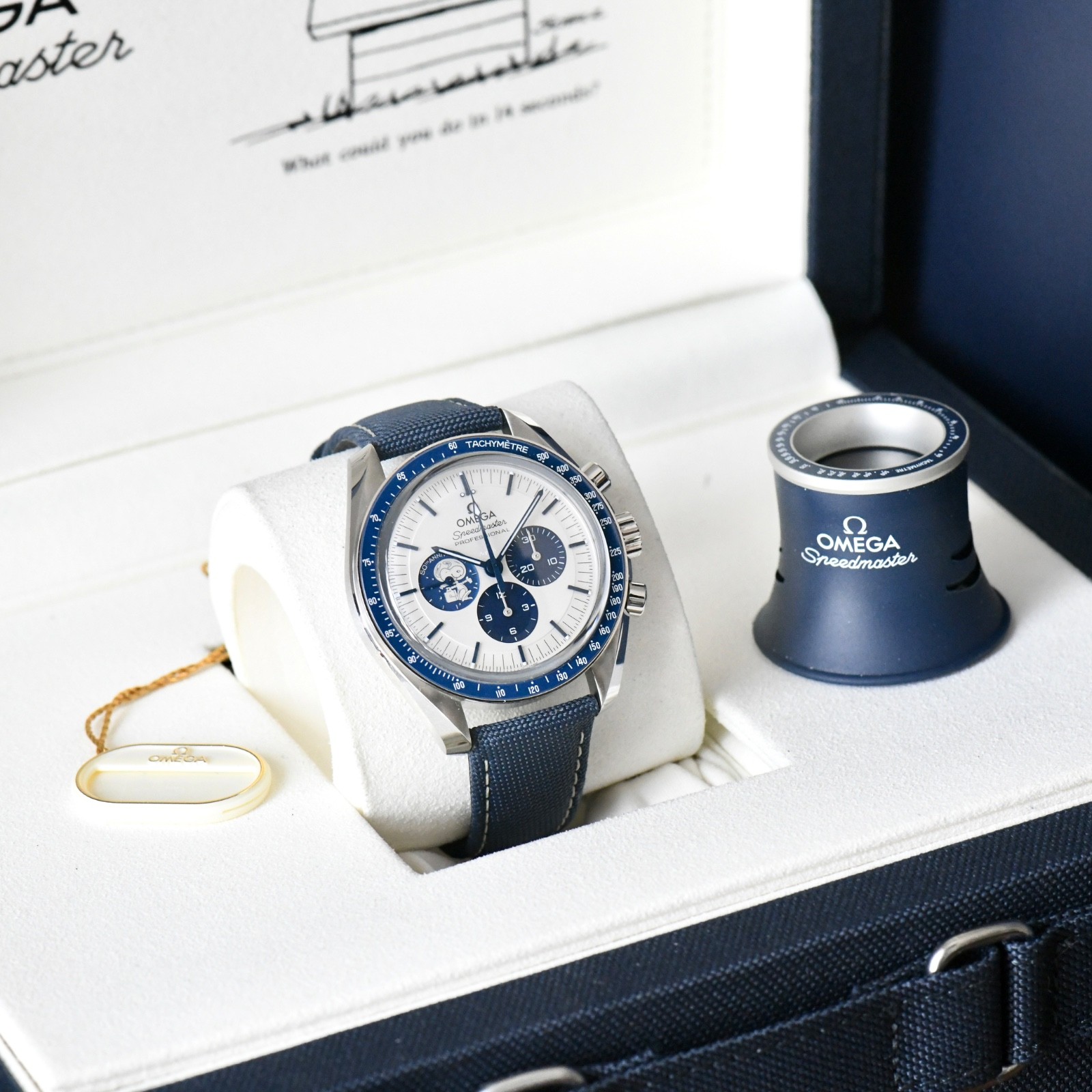 Omega Speedmaster "Silver Snoopy Award" 50th