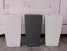 3x Lechuza Mini-Cubi Weiß Anthrazit