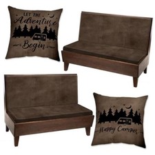 6 Pcs RV Dinette Cushion Covers Stretch Couch Cushions Cover Replacement
