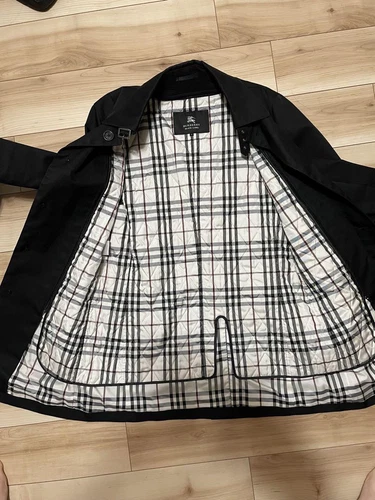 Cappotto uomo BURBERRY BLACK LABEL BMA39 106 09 con fodera M #EB ZGA