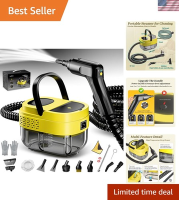 #ad Multi Surface Steam Cleaner 15s Fast Heat 1.6L Tank amp; High Pressure Output $191.99