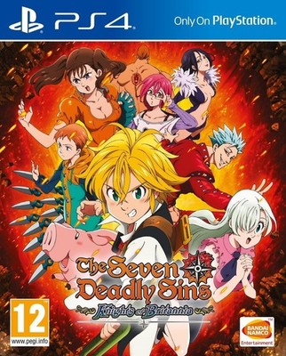 Seven Deadly Sins Knights Of Britannia RE SEALED PS4 PAL Playstation 4 UK VER