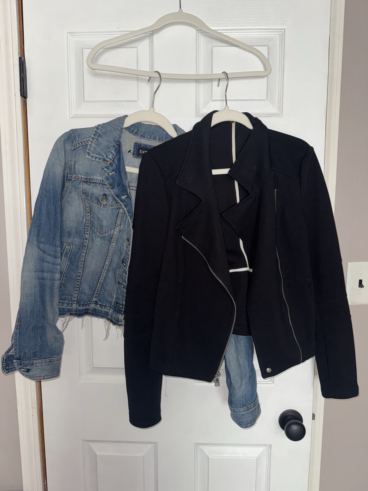 2 Express Light Jackets/blazer/coat   Size Large … - image 1