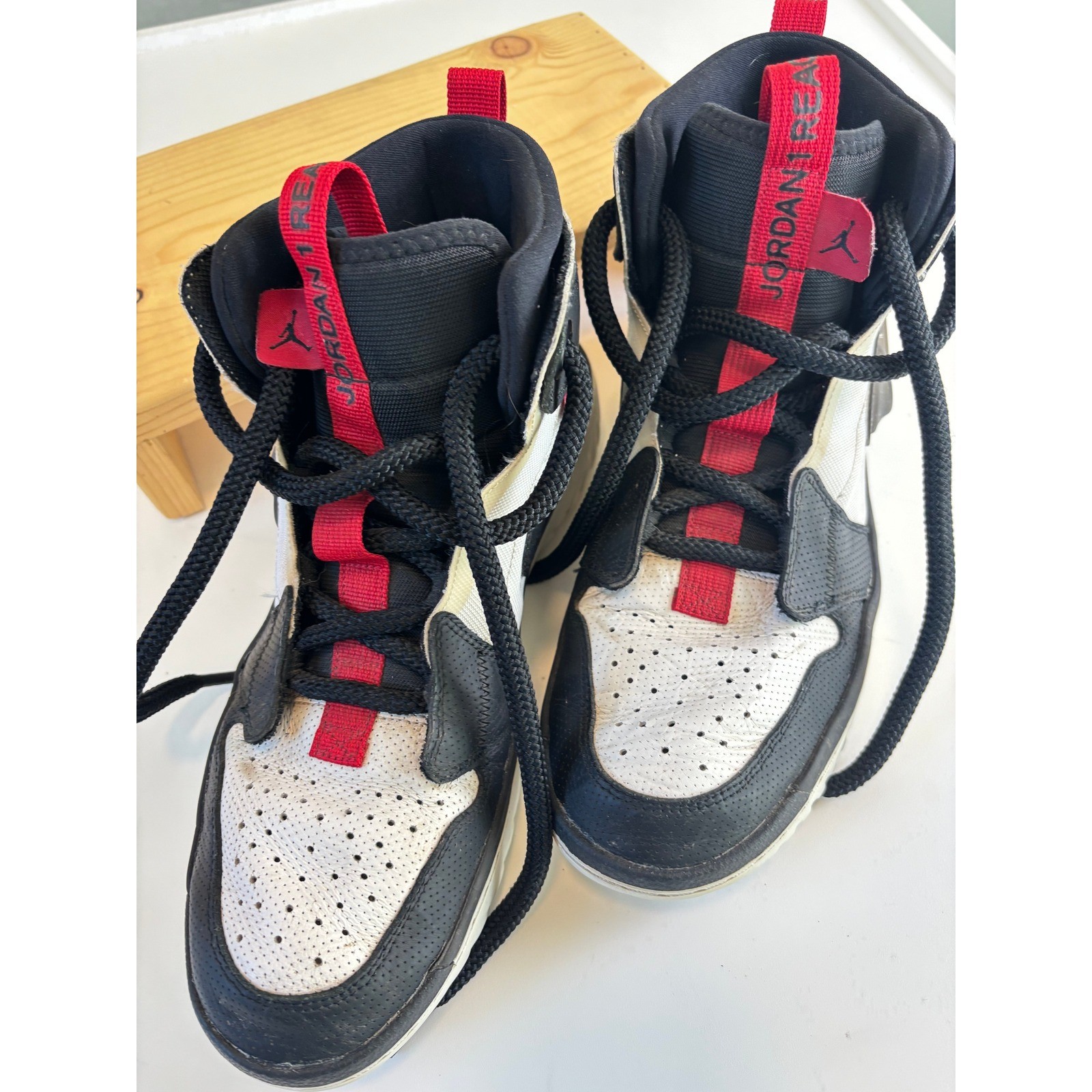 Jordan React Elevation Mens Basketball Shoes Blac… - image 2