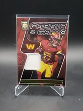 2024 Totally Certified Football Terry McLaurin Fabric Of The Game Mirror Red /99