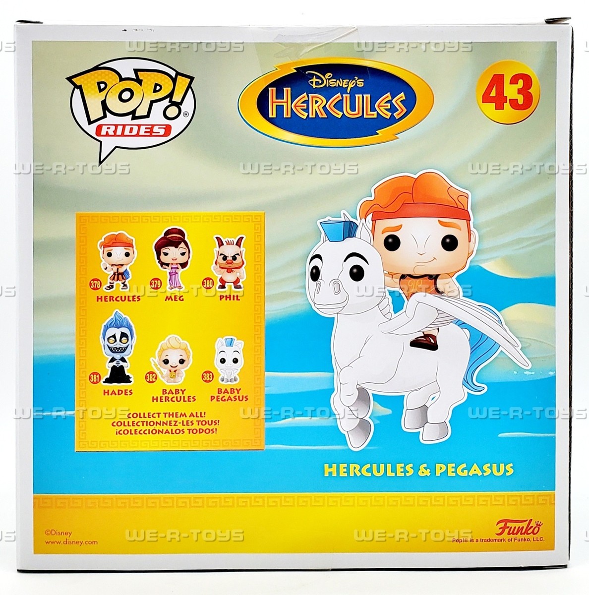 その他 Funko Pop Hercules & Pegasus #43 Funko Pop! Rides Disney Hercules Hercules & Pegasus Figure