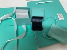 Tiffany & Co Engagement Ring Box + Outer Box + Pouch + Certificate + Folder +Bag