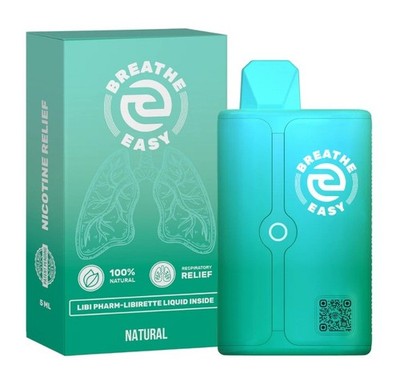 Natural Puffer  Quit Smoking Respiratory Relief  Raw Vegan (1-Unit) 5 ml