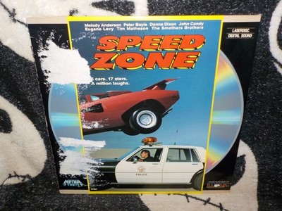 Speed Zone Laserdisc LD John Candy Peter Boyle Eugene Levy Free Shipping