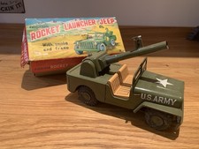 1960s Japanese Tin Army Jeep Very Rare