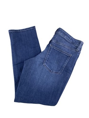 Universal Thread Jeans Womens 4 Blue High Rise Slim Straight Denim Fair Trade