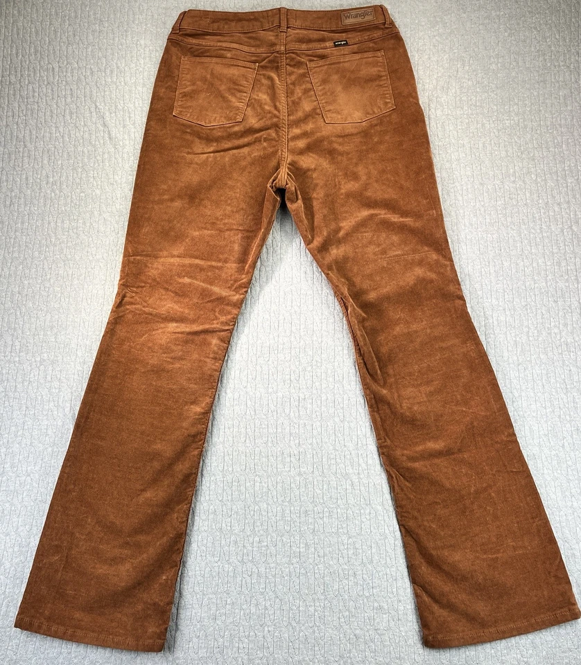 Vintage Wrangler High-Rise Bold Boot corduroy Women (32X31) cowgirl rodeo pants - Image 3 of 4